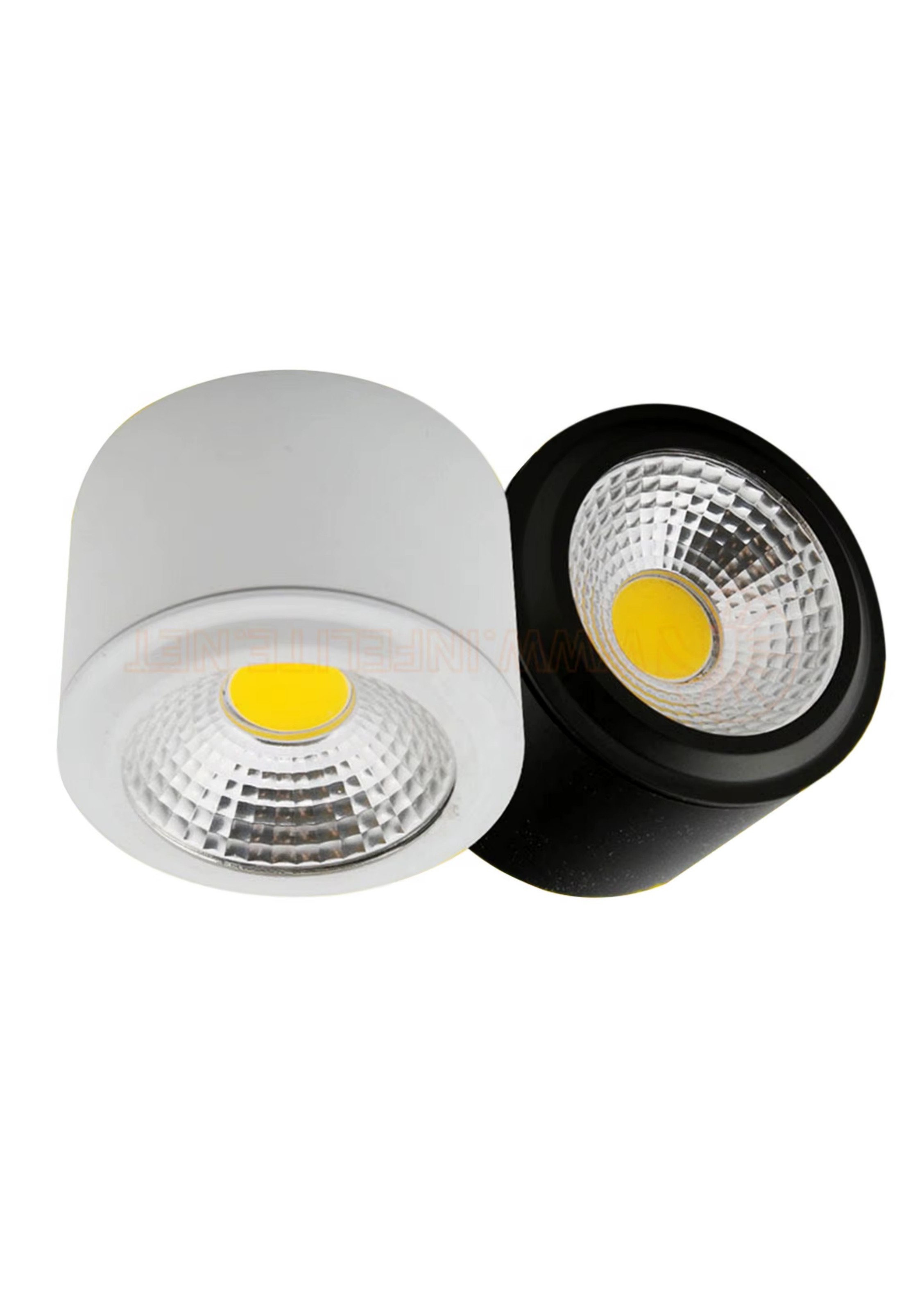 Downlight LED COB en saillie — Watts Service Trading, matériel électrique Dakar Sénégal