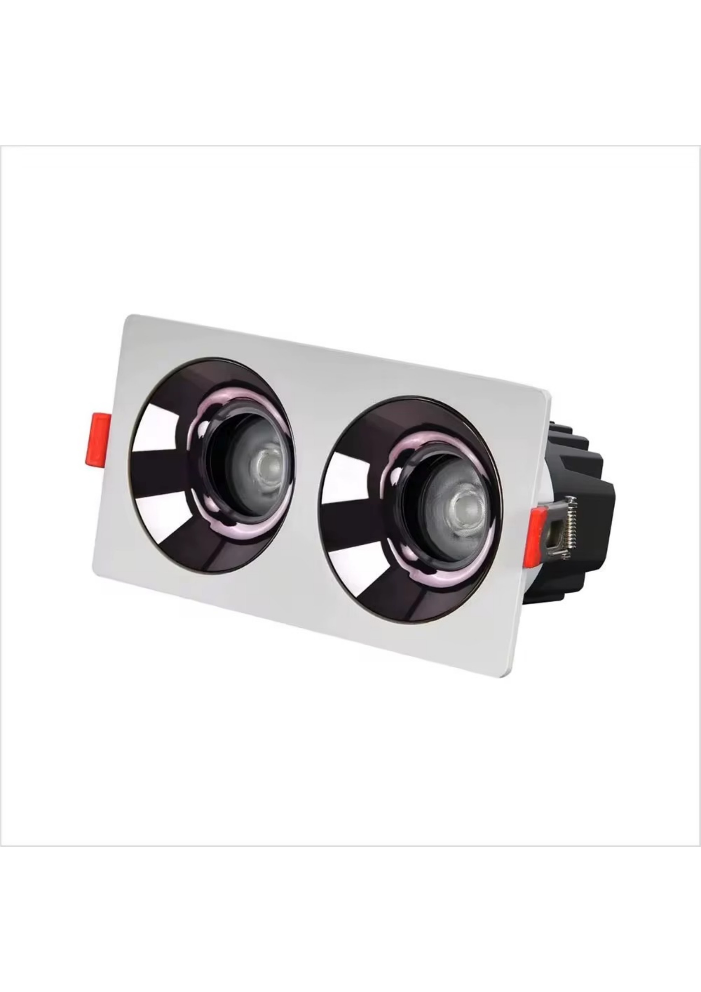 Spot encastré double orientable — Watts Service Trading, matériel électrique Dakar Sénégal