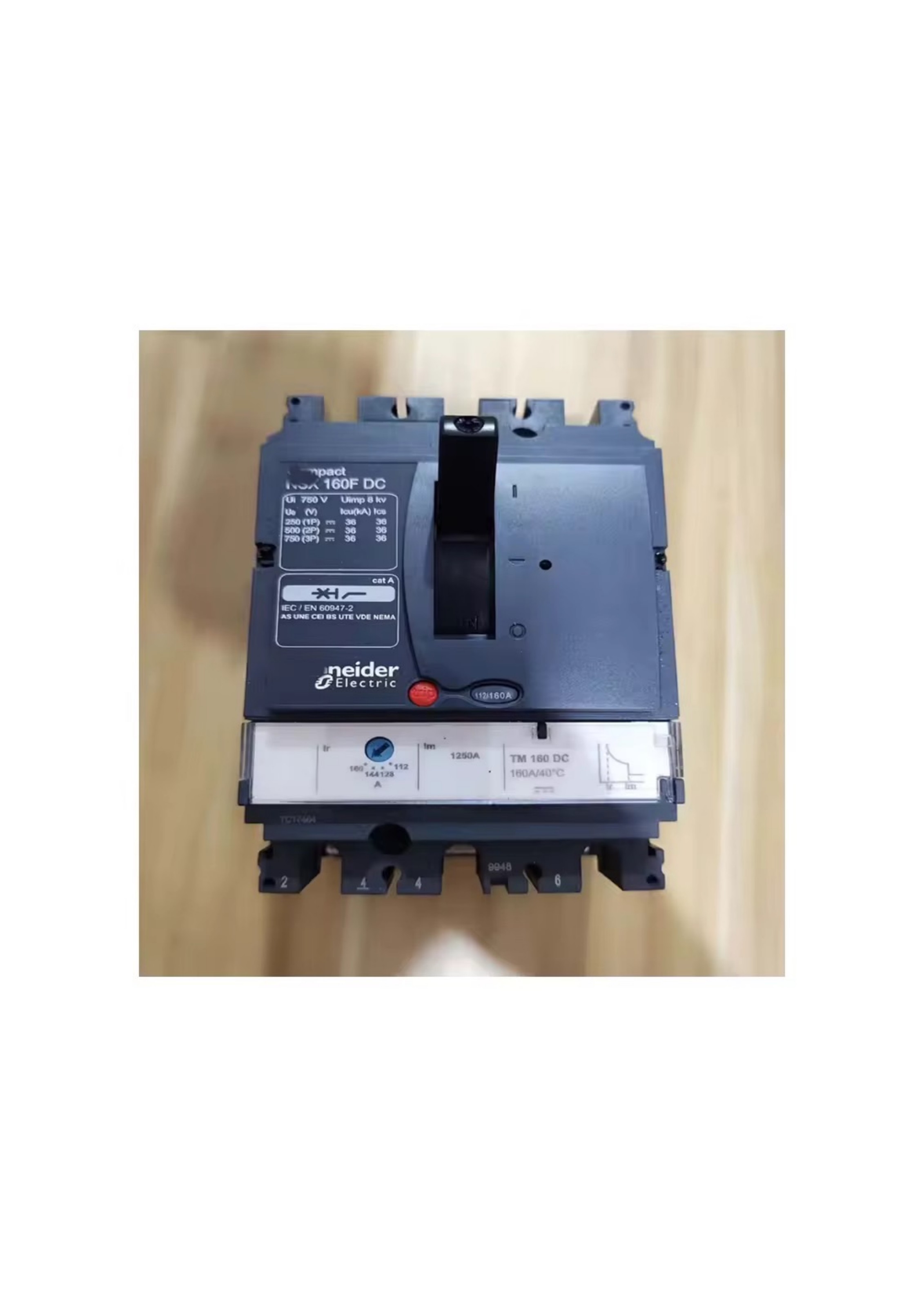 Disjoncteur Compact NSX 160F — Watts Service Trading, matériel électrique Dakar Sénégal
