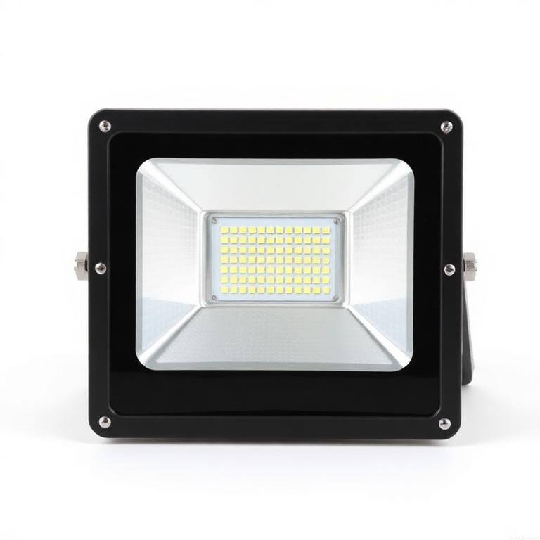 Projecteur LED 100W industriel IP65 — Watts Service Trading, matériel électrique Dakar Sénégal